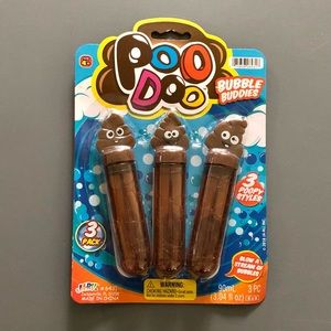Poo Doo Bubbles 3 Pack NWT